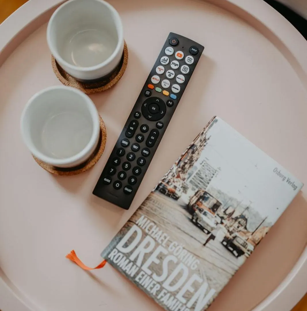 아파트 Zentrumsnah, Balkon, 2 Smart Tv, Schnelles Wifi 드레스덴 독일